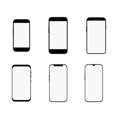 Set high quality realistic trendy