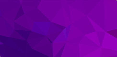 Colorful purple vivid polygonal triangular background pattern