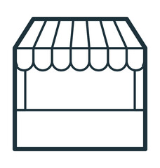 Kiosk Vector Icon