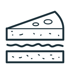 Sandwich Vector Icon