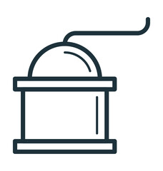 Coffee Mill Vector Icon