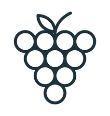 Grapes Vector Icon