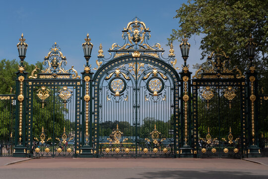 Entr&eacute;e du parc de la t&ecirc;te d'or
