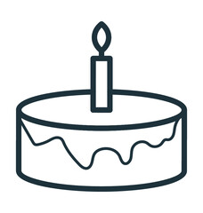 Cake Vector Icon