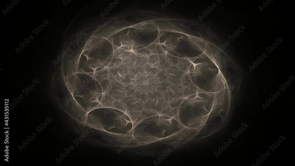 Poster abstract background with triangles transforming on black background. animation. minimal motion desig