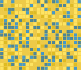 Color mosaic. Colorful background. Abstract seamless pattern. Vector illustration.