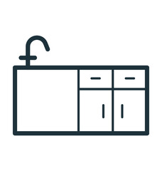 Kitchen Sink Vector Icon