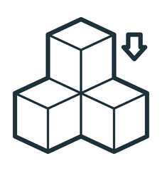 Boxes Vector Icon