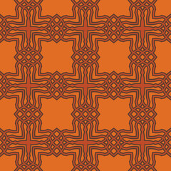 fabric abstract ethnic flower pattern, vector illustration style seamless. design for fabric, curtain, background, carpet, wallpaper, clothing, wrapping, Batik, fabric, tile, ceramic