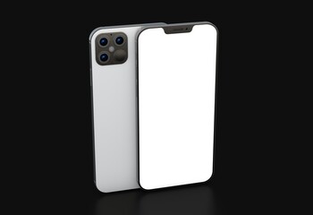 smartphone phone 3d digital technology modern