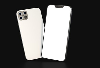 new phone smartphone 3d digital technology modern