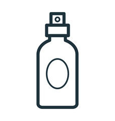 Hair Spray Vector Icon
