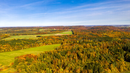 Herbstlandschaft - Luftbild