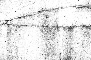 Distress old cracked concrete wall texture.