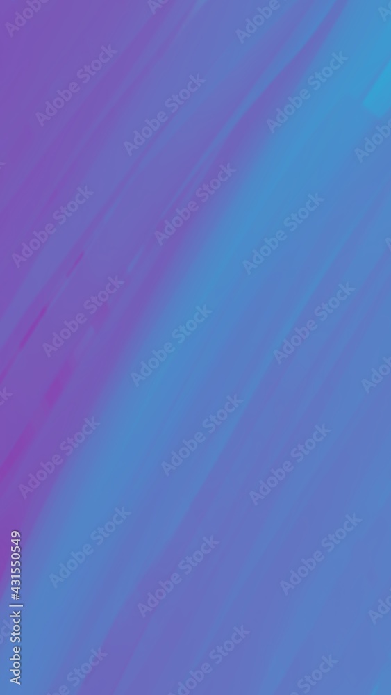 Poster abstract background in purple and blue color with strokes
