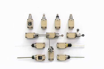 various and different type of limit switch contactor for automatic feed and cnc automation machine...