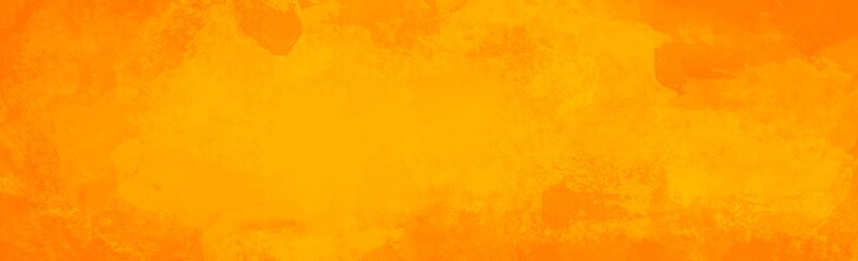 Abstract Banner orange texture Background with brush texture