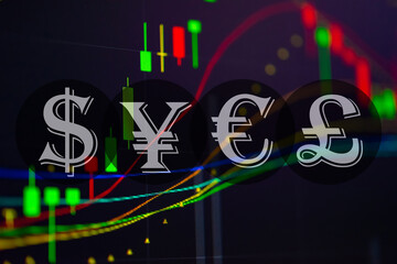 Financial accounting of profit summary graphs analysis. The business plan at the meeting and analyze financial numbers to view the performance of the company in stock market exchange.