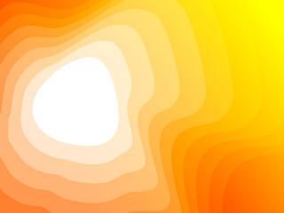 bright sunny orange red white abstract wavy geometric smooth lines stripes background pattern for banner or video