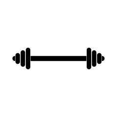 barbell icon set vector sign symbol
