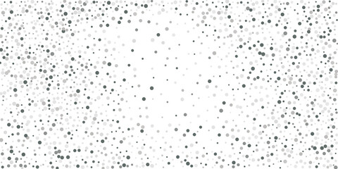 Silver shine of confetti on a white background.  Luxury festive background. Decorative element. Element of design. Vector illustration, EPS 10.