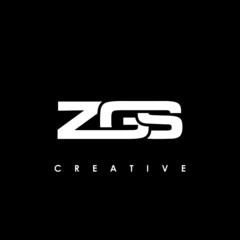 ZGS Letter Initial Logo Design Template Vector Illustration