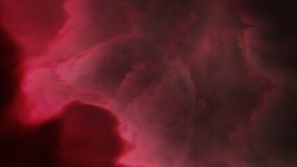 nebula gas cloud in deep outer space, colorful space background with stars