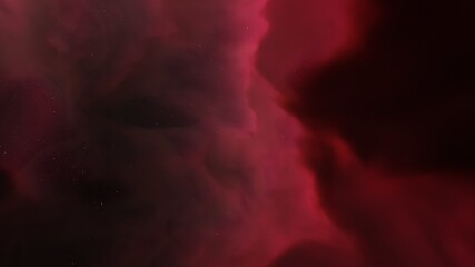 nebula gas cloud in deep outer space, colorful space background with stars