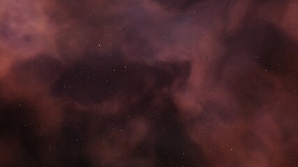 Obraz premium nebula gas cloud in deep outer space, colorful space background with stars