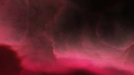 nebula gas cloud in deep outer space, colorful space background with stars