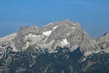Fototapeta na wymiar Mountains at the Warscheneck area in the Austrian Alps