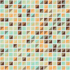 Fototapeta premium Abstract Geometric Pattern generative computational art illustration
