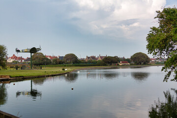 Nature scene at Fairhaven Lake in Lytham St Annes