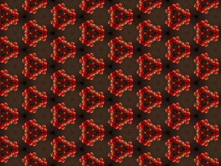 Fototapeta na wymiar red and black geometric background