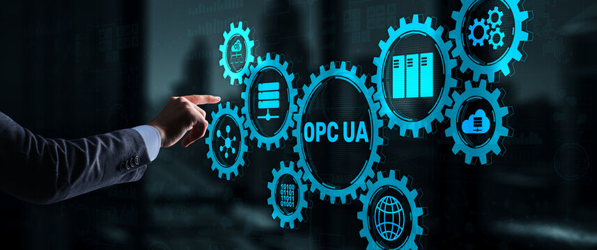 OPC Unified Architecture. Data Transmission in Industrial Networks concept 2021