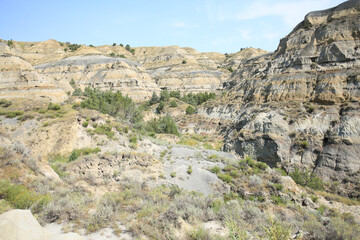 Fototapeta premium Theodore Roosevelt National Park in North Dakota, USA