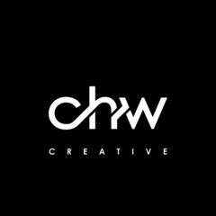 CHW Letter Initial Logo Design Template Vector Illustration