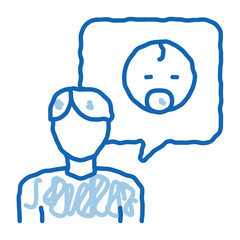 Fototapeta premium news about poor condition icon vector illustration