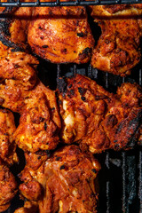 Grilling Memphis Rub Chicken