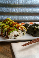 Eel Avacado Dragon Roll