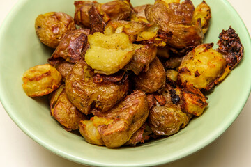 Baked Smashed Potatoes