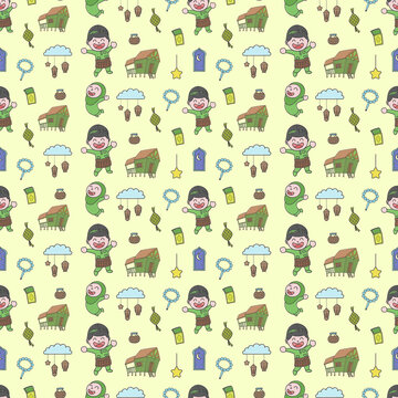 991 Best Hari Raya Cartoon Images Stock Photos Vectors Adobe Stock
