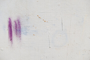 Grunge old wall background with abstract paint stains texture.