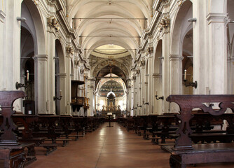 chiesa di San Marco a Milano; navata centrale