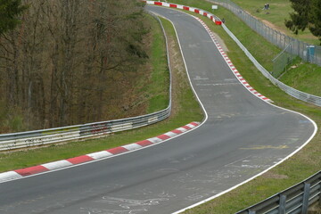 Nürburgring Nordschleife - Streckenabschnitt Wippermann