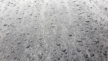 water drops on the window