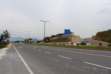 Fototapeta premium road in the city