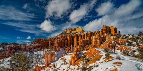 A Sunny Winter Day in Bryce Canyon National Park