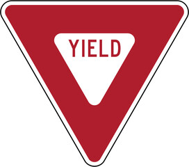 Road Sign Yield