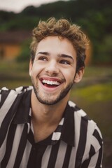 Portrait of a young man
